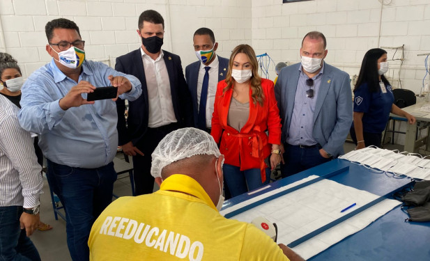 Deputada Luana acompanha comitiva de Rondônia em visita técnica ao Sistema Penal do Tocantins