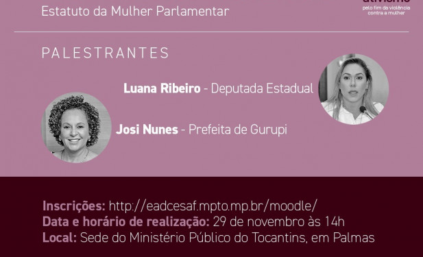 Luana Ribeiro participa de mesa-redonda para discutir sobre a atuação feminina na política