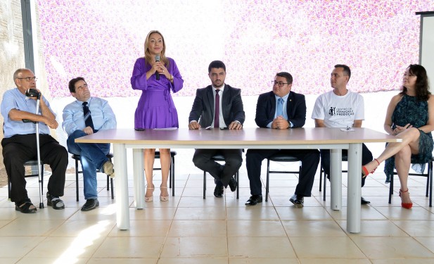 Defensora da segurança pública, Luana Ribeiro participa de entrega de Centro de Formação e Produção do Trabalho Prisional