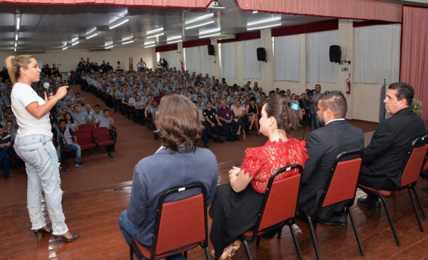 Luana Ribeiro participa da aula inaugural do Curso de Formação do Sistema Penitenciário